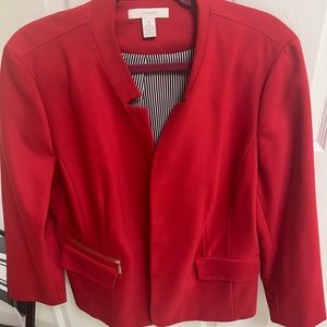 Chicos red jacket